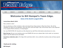Tablet Screenshot of billhempel.com